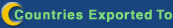 Countries Exported To